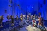 Papier-mâché nativity scene by Luigi Guacci and other authors
