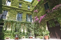 Open courtyards